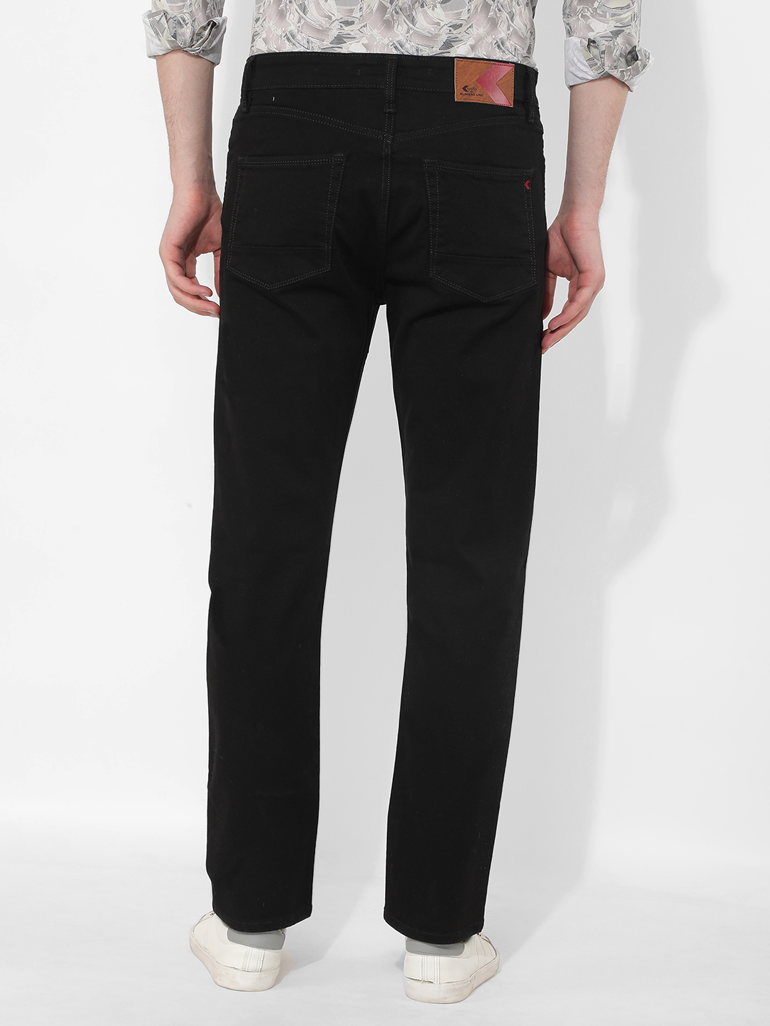 Numero Uno Men Solid Black Jeans